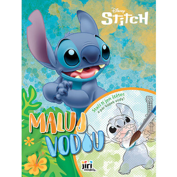 Omalovánky A4 Maluj vodou Lilo &amp; Stitch