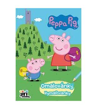 Omalovánky A5+ Prasátko Peppa výlet