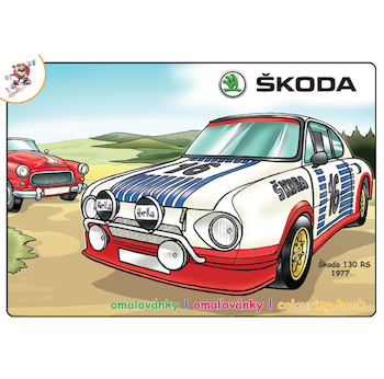 Omalovánky A5 Škoda