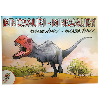 Omalovánky Lux A5 dinosauři