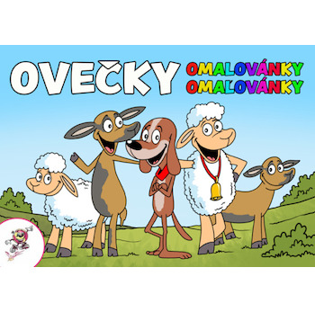 Omalovánky Lux A5 Ovečky