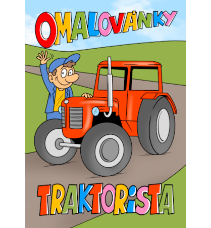 Omalovánky Lux A5 Traktorista