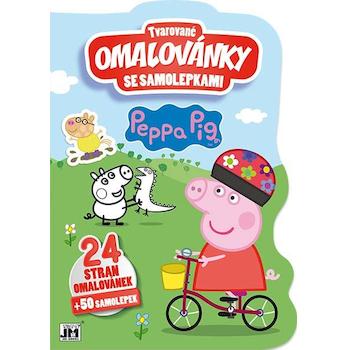 Omalovánky tvarované Prasátko Peppa