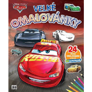 Omalovánky velké Cars 