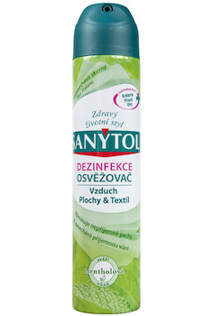 Osvěžovač vzduchu Sanytol mentol 300ml