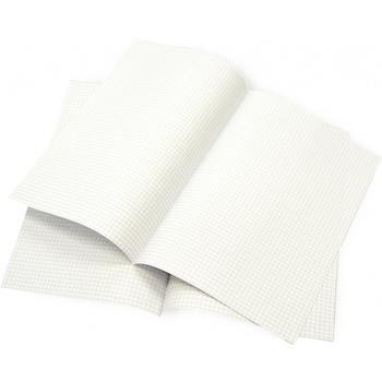 Papír skládaný A3 čtverečkovaný 200 listů