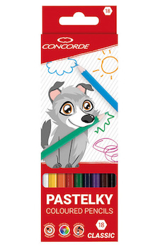 Pastelky Concorde 18ks