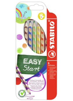 Pastelky Stabilo EASYcolors 6ks levák