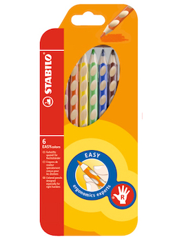 Pastelky Stabilo EASYcolors 6ks pravák