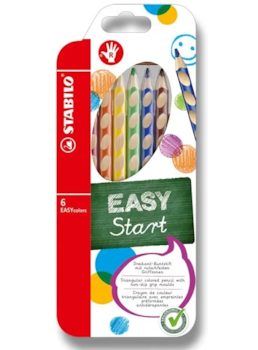Pastelky Stabilo EASYcolors 6ks pravák