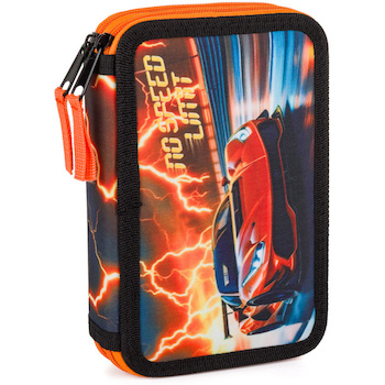 Penál dvoupatrový prázdný OXY auto 2