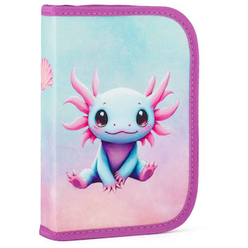 Penál jednopatrový prázdný Oxy Axolotl