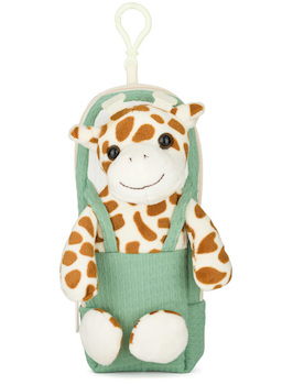 Penál pouzdro etue dětská plyšová Žirafa