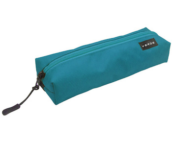 Penál pouzdro etue PU široká elastic OXY Verde Petroly