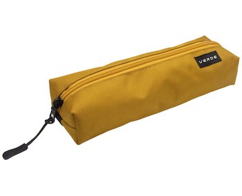 Penál pouzdro etue PU široká elastic OXY Verde Yellow