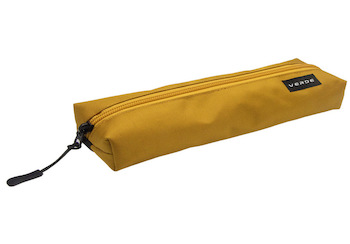 Penál pouzdro etue PU úzká elastic OXY Verde Yellow