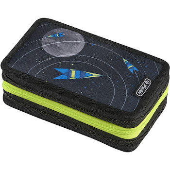 Penál třípatrový plný Vesmír