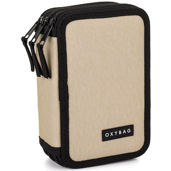 Penál třípatrový prázdný Oxy Unicolor Mocca