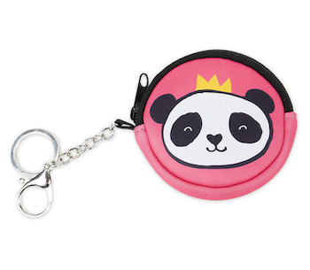 Peněženka kulatá neopren Panda