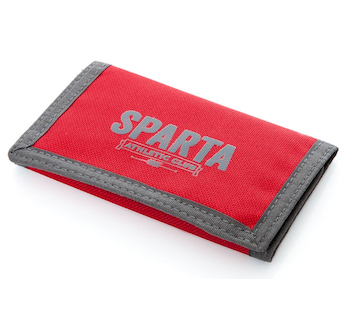 Peněženka Sparta rudá retro