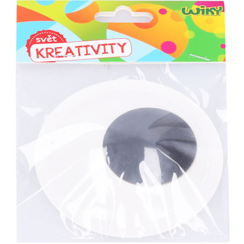 Pohyblivé oči samolepící 10cm 1ks