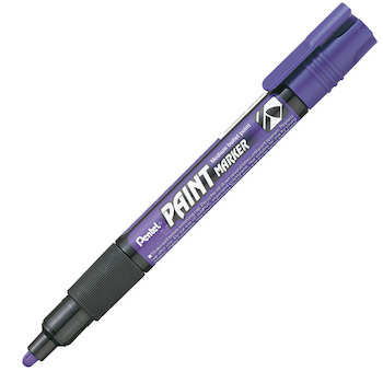 Popisovač lakový PaintMarker MMP20 fialový