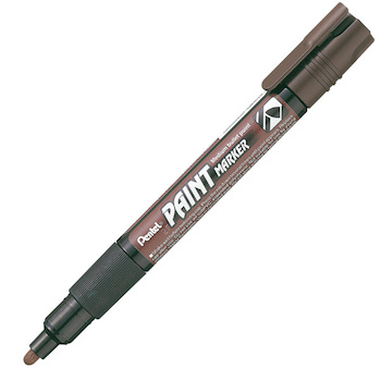 Popisovač lakový PaintMarker MMP20 hnědý