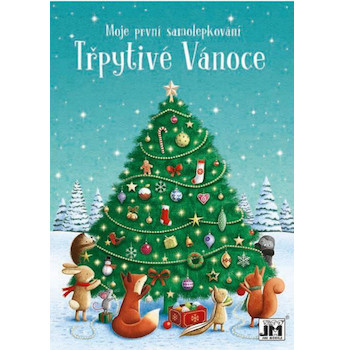 První samolepkování Třpytivé Vánoce