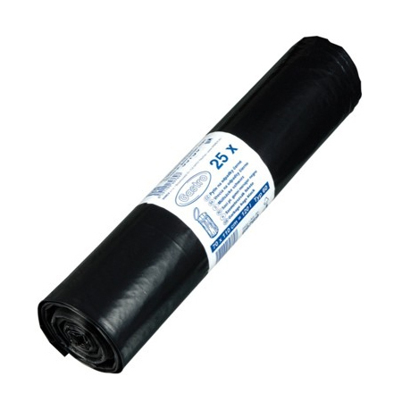 Pytle na odpadky 120l 50 mic 25ks černé