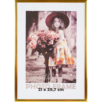 Rámeček Simple A4 zlatý