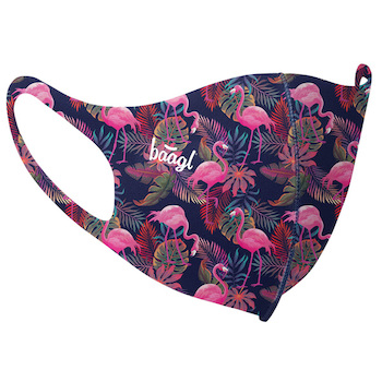 Rouška antibakteriální pro děti Flamingo Baagl