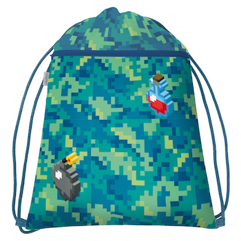 Sáček na cvičky Stil Pixel Quest
