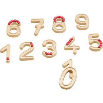 Sada číslic 11 ks s 60 kuličkami