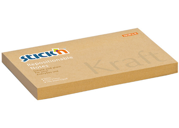 Samolepicí bloček Stick&#039;n Kraft 76x127mm