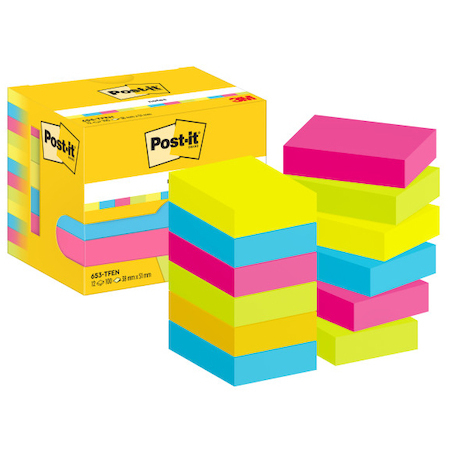 Samolepicí blok Energy 51x38mm 12 bločků