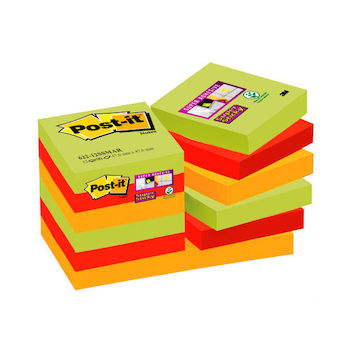 Samolepicí bloky 3M Marrákeš 47,6x47,6mm 12 bločků