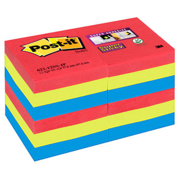 Samolepicí bloky 3M Bora Bora 47,6x47,6mm 12 bločků