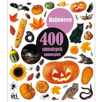 Samolepková knížka 400 samolepek Halloween