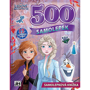 Samolepková knížka Ledové království 500 samolepek