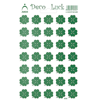 Samolepky čtyřlístky Deco Luck