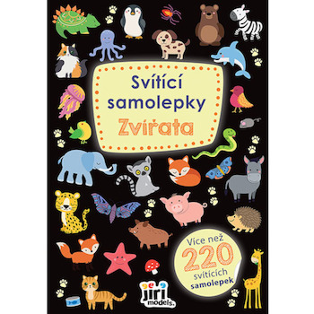 Samolepky svítící Zvířátka