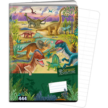 Sešit A4 Jurassic Adventure linkovaný 444 40 listů
