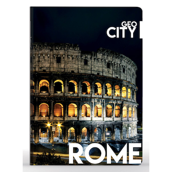 Sešit A4 linkovaný 444 40 listů Geo City Řím