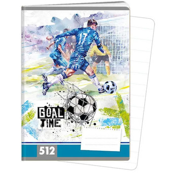 Sešit A5 linkovaný 512 10 listů Goal Time
