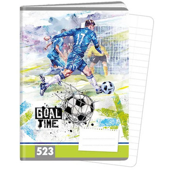 Sešit A5 linkovaný 523 20 listů Goal Time
