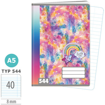 Sešit A5 Rainbow Ella linkovaný 544 40 listů