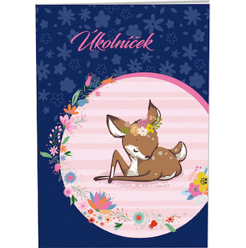 Školní deníček A6 úkolníček Darling