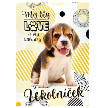 Školní deníček A6 úkolníček Pes