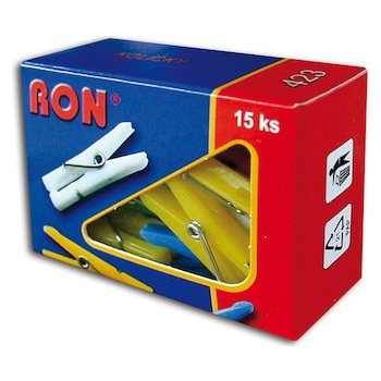 Spony kolíčky RON 15ks