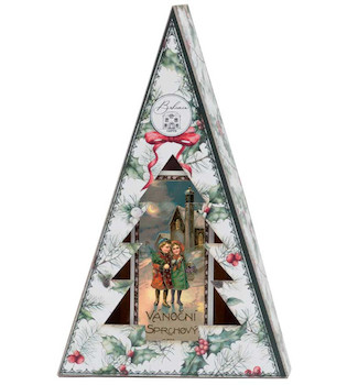 Sprchový gel 100 ml Vánoční Děti u kostela